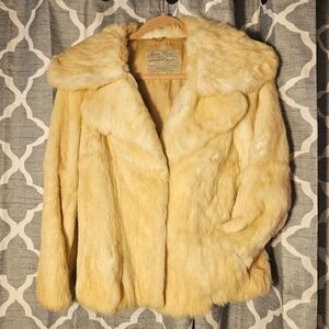 Dino Ricco Vintage Rabbit Fur Coat